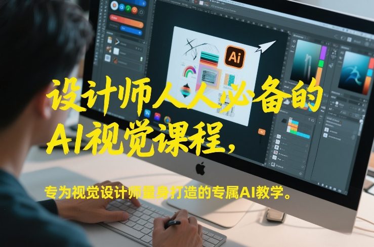 设计师人人必备的AI视觉课程，专为视觉设计师量身打造的专属AI教学-云网创