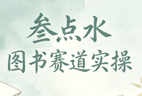 叁点水图书赛道实操-云网创