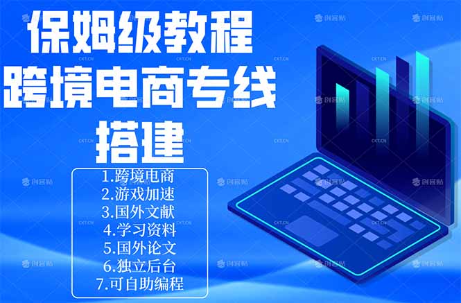 保姆级教程：手把手教你搭建跨境电商专线-云网创