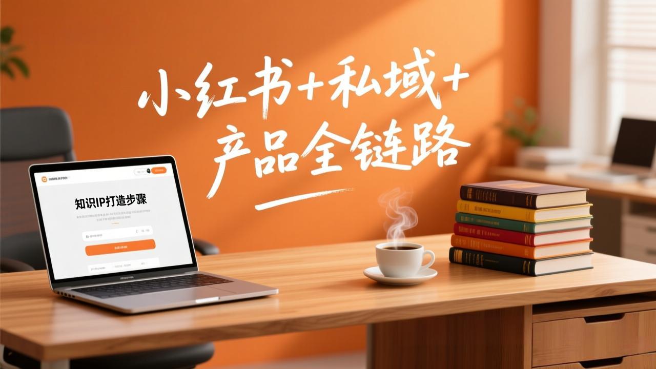 个人IP系统变现课2026，小红书+私域+产品全链路，手把手教你打造年入百万的知识IP-云网创