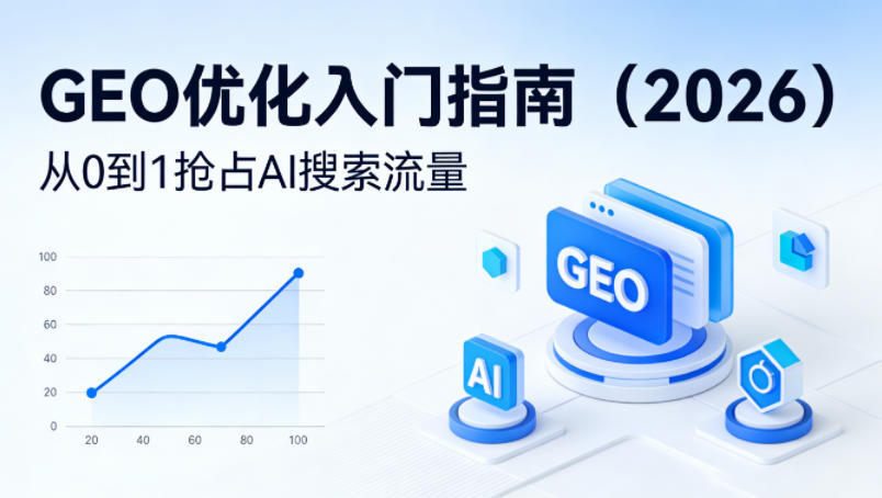 【最新】GEO优化入门指南(2026)，从0到1抢占AI搜索流量-云网创