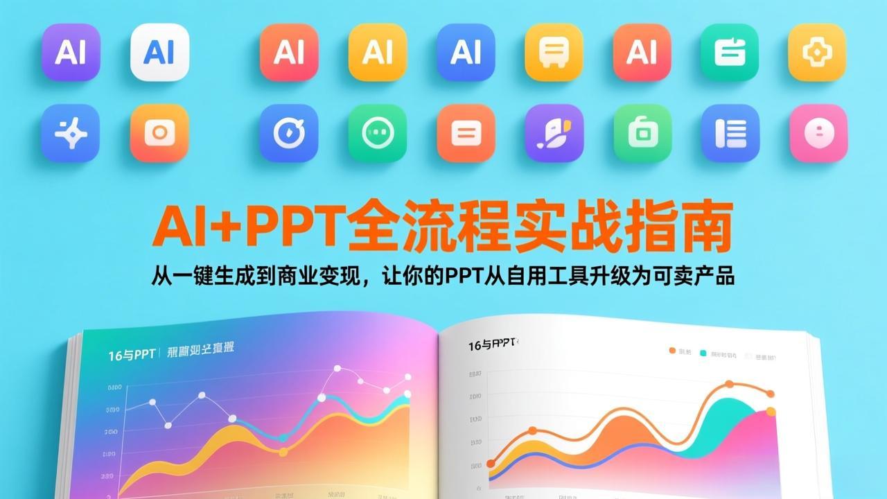 AI+PPT全流程实战指南：从一键生成到商业变现，让你的PPT从自用工具升级为可卖产品-云网创