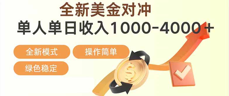 日赚1700—4000+，全新美金对冲项目，合规稳定，创业优选，可放大。-云网创