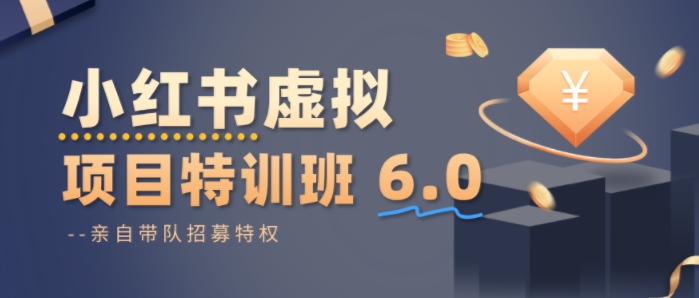 小红书虚拟项目特训课8.0，帮你从0到1打造稳定盈利的店铺，抓住流量红利(更新3月)-云网创