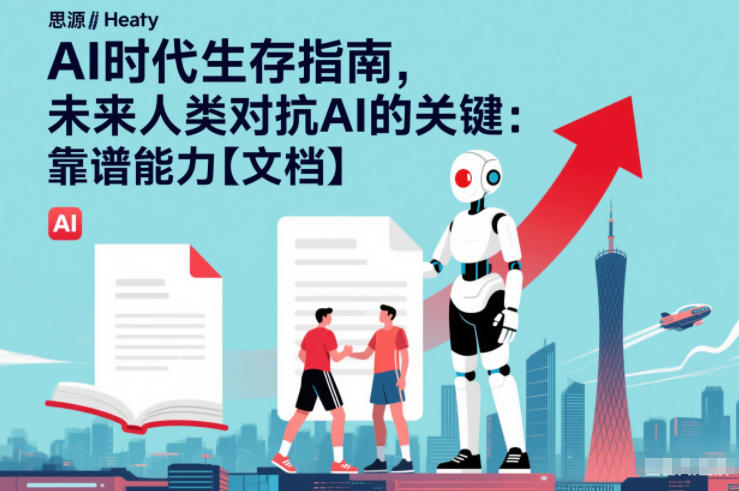 AI时代生存指南，未来人类对抗AI的关键：靠谱能力【文档】-云网创