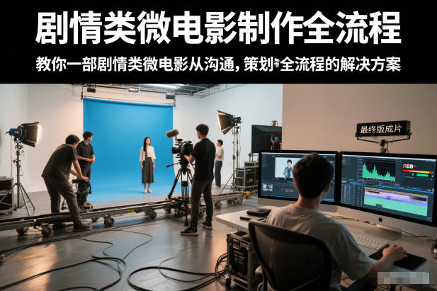 剧情类微电影制作全流程，教你一部剧情类微电影从沟通，策划到拍摄制作全流程的解决方案-云网创
