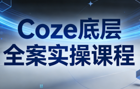华仔·Coze底层全案实操课程(更新)-云网创