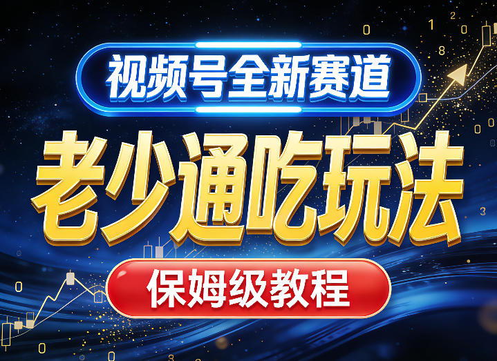 视频号全新AI赛道，老少通吃玩法，保姆级教程-云网创