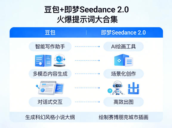 豆包+即梦Seedance 2.0，市面上卖的比较火爆的提示词大合集-云网创