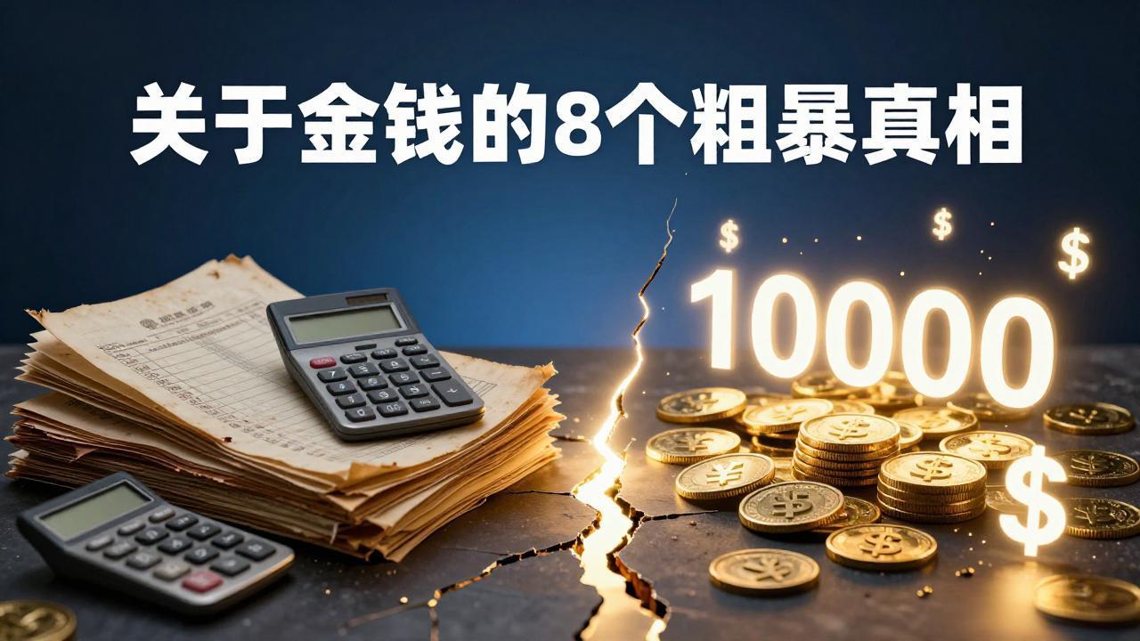 付费文章：关于金钱的 8 个粗暴真相，彻底重塑你的赚钱思维与财富认知-云网创