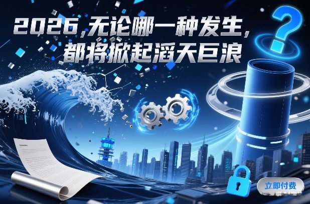 付费文章：2026，无论哪一种发生，都将掀起滔天巨浪-云网创