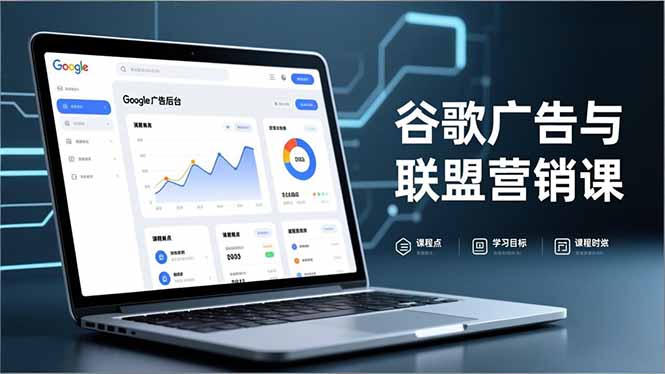 谷歌广告与联盟营销课，防关联注册、退款指南、流量追踪，全链路实战，月收益达5000美元+-云网创