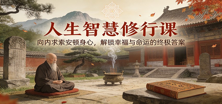 人生智慧修行课：向内求索安顿身心，解锁幸福与命运的终极答案-云网创
