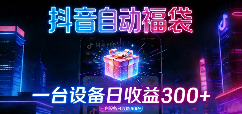 全自动抢福袋神器：24小时不停歇，日产出500＋-云网创