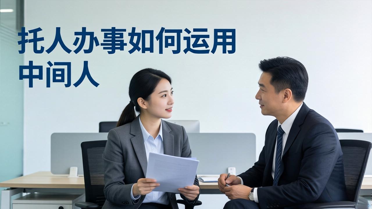付费文章：托人办事如何运用中间人？-云网创
