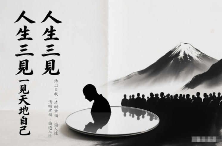 人生三见一见天地见众生见自己，活出自我拥有清晰幸福人生，搞透人性-云网创