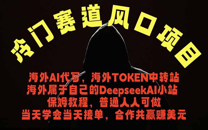 冷门赛道风口项目 海外AI代写！0成本运作完全免费！当天注册当天接单，接单接到手抽筋，无脑…-云网创