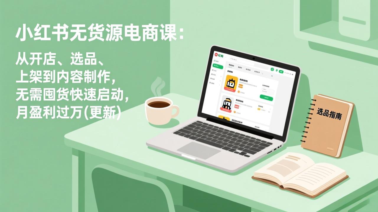 小红书无货源电商课(更新-云网创